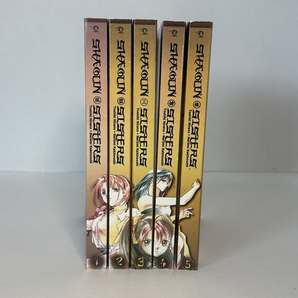 Manga Shaolin Sisters Complete Set English Tokyopop Vol 1-5 Hirano Kakinouchi - Picture 1 of 15